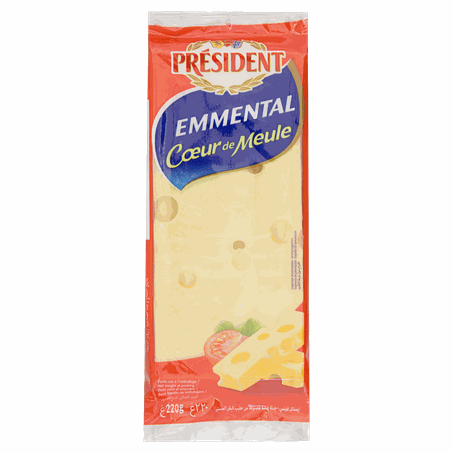 Queijo president emmental 220g