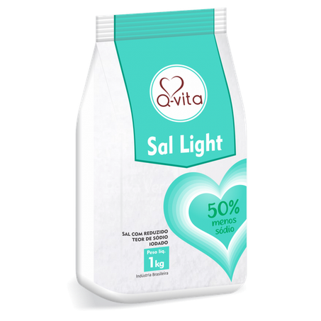 Sal Refinado Q-Vita 1kg Light