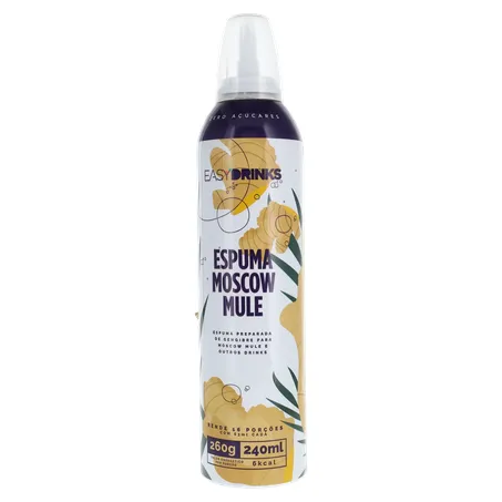 Espuma easy drinks 260g gengibre zero 360-1