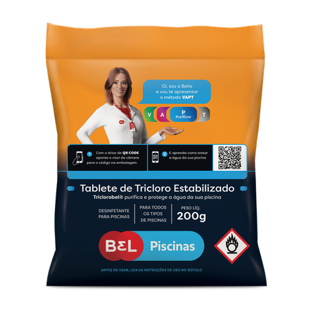 Tablete bel tricloro 200g
