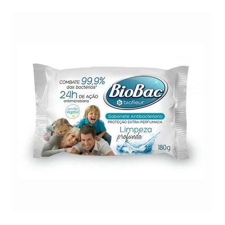 Sabonete biofleur 180g leite e aveia