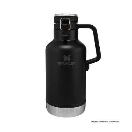GARRAFA TERM STANLEY 1,89L GROWLER MATTE BLACK