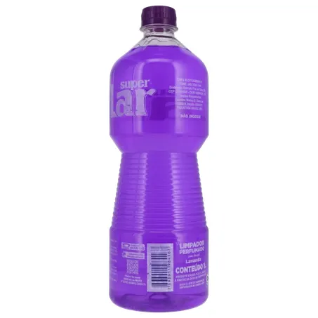 Limpador super lar com alcool super lar lavanda 1l 360-18