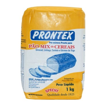 Mistura pronta para pao prontex cas1kg
