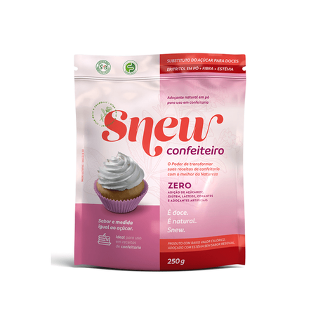 ADOCANTE SNEW CONFEITEIRO 250G