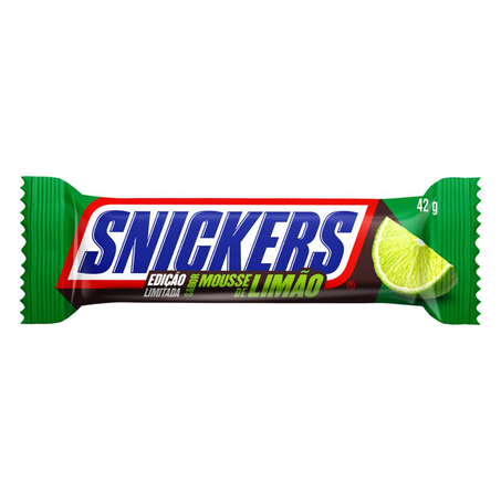 Chocolate Snickers Mousse Limão Br 42G