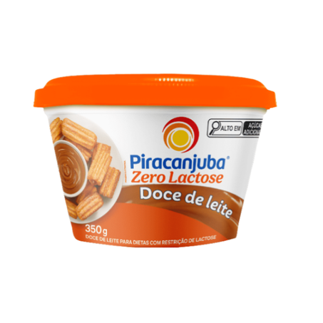 DOCE DE LEITE PIRACANJUBA ZERO 350G