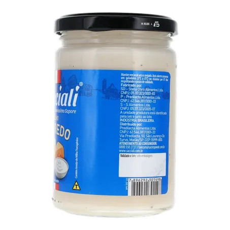 MOLHO PRONTO SACCIALI ALFREDO VIDRO 320G 360-7