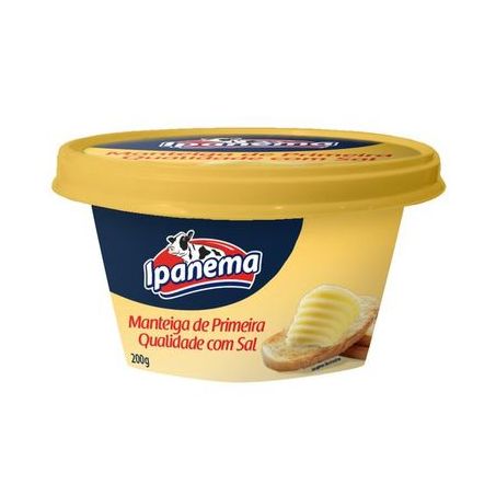 	 MANTEIGA IPANEMA 200G C.SAL