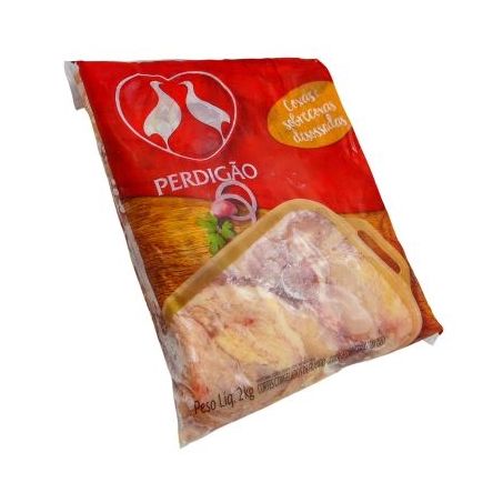 Carne fgo coxa sob perdigao iscas 2kg