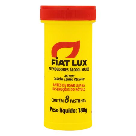 Acendedor pastilha para carvão e lenha fiat lux
