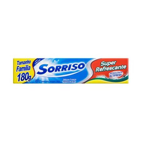 Cr.dental sorriso 180gr s.refrescante