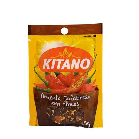 Pimenta Calabresa Kitano Flocos 13G