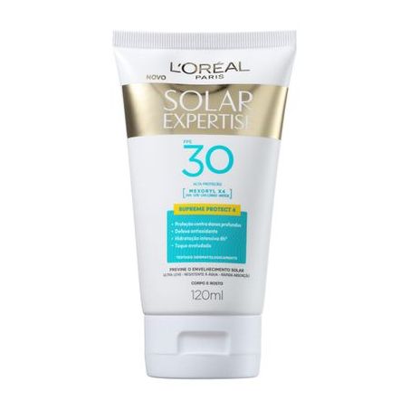 PROTETOR SOLAR SUPREME PROT 120ML FPS30 