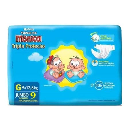 FRALDA TURMA MONICA  G C/9