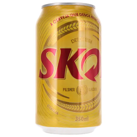 Cerveja Lata Skol Pilsen 350ml 360-34