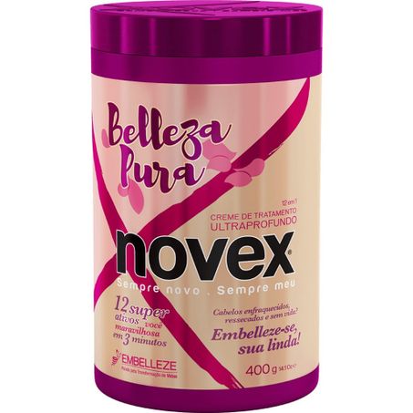 Creme tratamento novex 1kg belleza pura