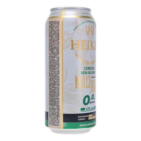 Cerv heikel malzbier s/alcool latao 473ml 360-13