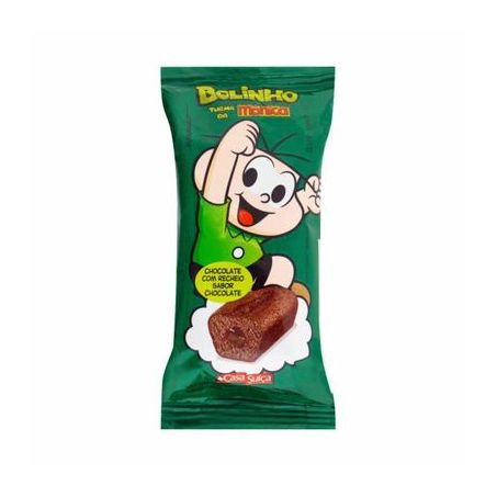 Bolinho chocolate turma da monica casa suica 40g