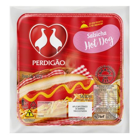 Salsicha Hot-Dog Perdigão