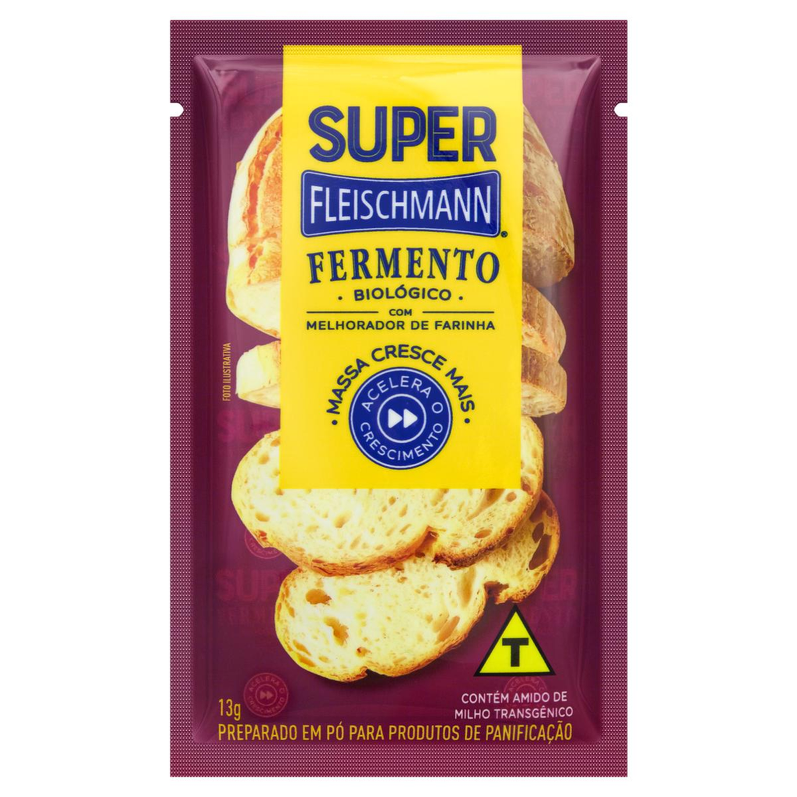 Fermento Fleischmann Instantâneo 13g