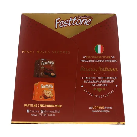 Panettone Festtone Trufado Brigadeiro 500G 360-3