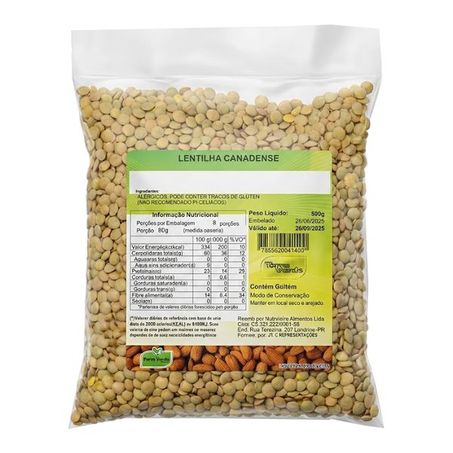 LENTILHA CANADENSE 500G