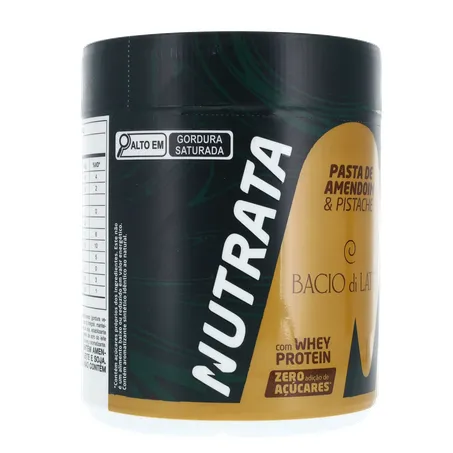 Pasta de Amendoim Nutrata Bacio Di Latte Sabor Pistache 400g 360-31