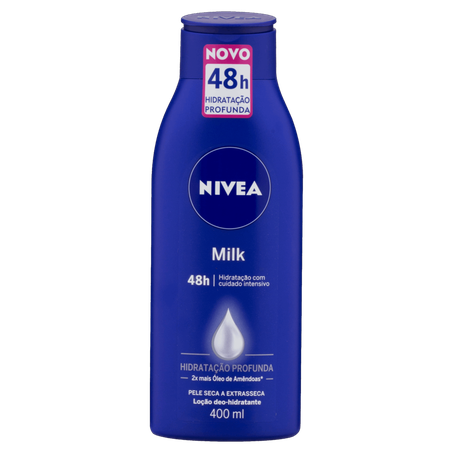 Loção Deo-Hidratante Nivea Milk Frasco 400ml