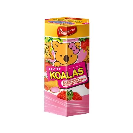 Biscoito koalas morango bauducco 37g
