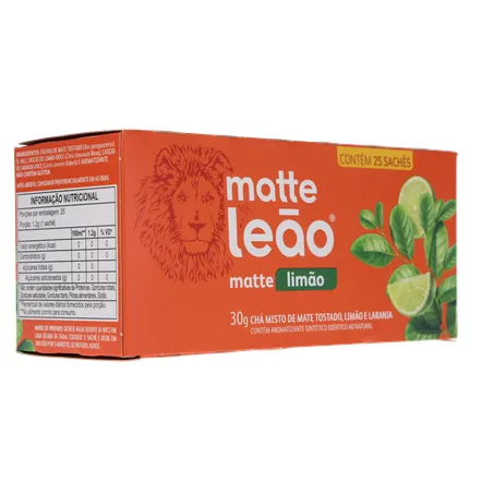 Chá Matte Leão Limão Sachê 25UN 360-14