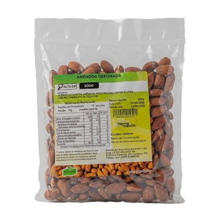 AMENDOA DEFUMADA 250G