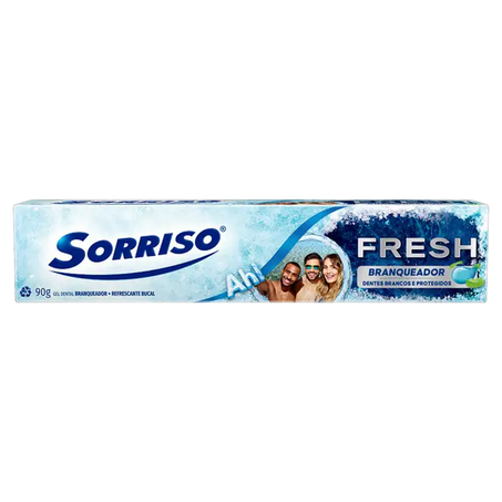 Cr dental sorriso fresh branqueador 90g
