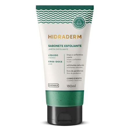 Sabonete líquido erva doce hidraderm 180ml