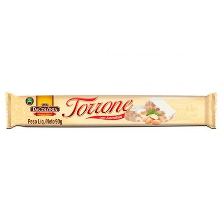 Torrone amendoim dacolonia 90g