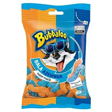 Bala bubbaloo 82.5g blueberry citrica