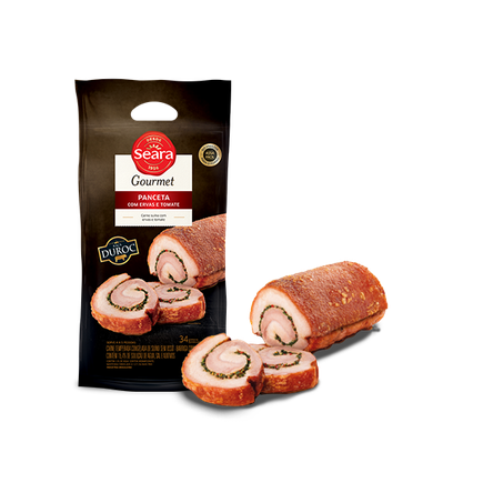 PANCETA SEARA GOUMERT CANE SUÍNA COM ERVAS E TOMATE