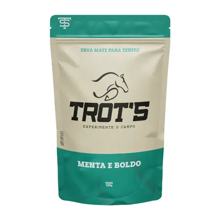 ERVA MATE PARA TERERÉ BOLDO & MENTA 500G - TROTS