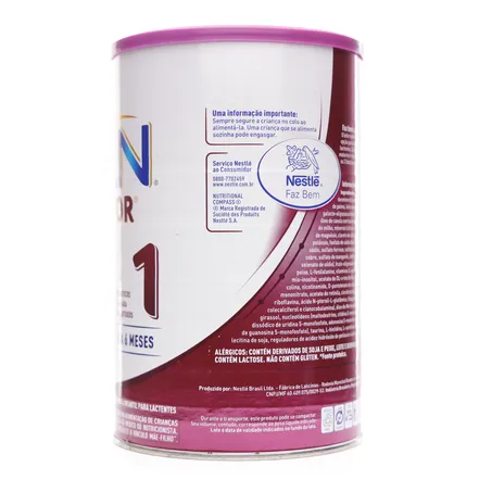 Leite nestle nan comfort 1 0 à 6 meses 1.2kg 360-1