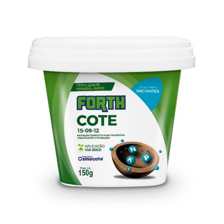 Fertilizante cote 15-09-12 forth 150g