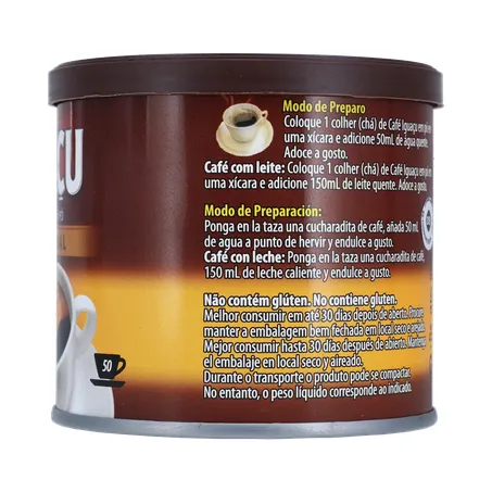 Cafe soluvel iguacu lata 50g 360-9
