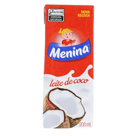 Leite de Coco Menina Caixa 200ml | OSuper360