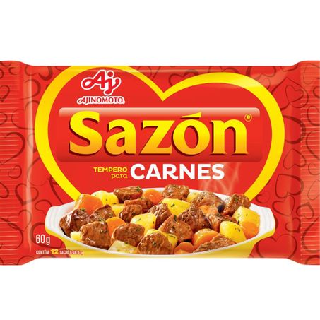 Tempero sazon carnes 60g