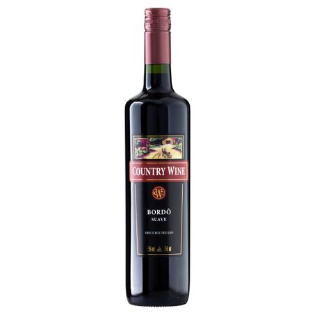 VINHO TINTO SUAVE COUNTRY WINE BORDÔ