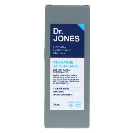 Gel Pós-Barba Dr. Jones Energizante Caixa 75ml 360-0
