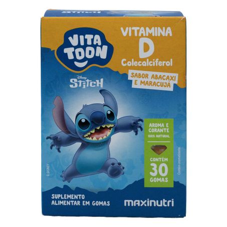 VITAMINA D ABACAXI E MARACUJA VITATOON STITCH 360-1