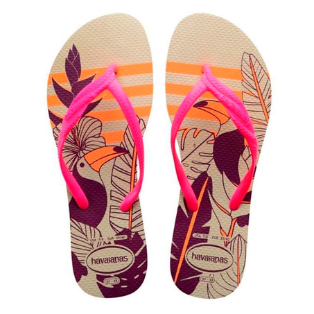 Sandália Havaianas Fantasia Style Bege Palha 35/36