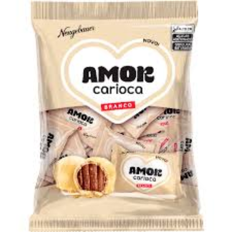 Bombom neugebauer amor carioca pcc/500g 25un branco
