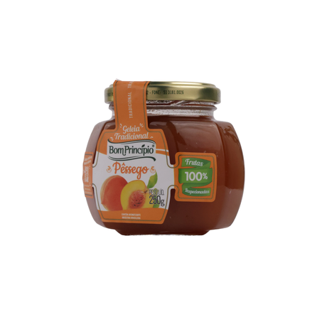 GELEIA TRADICIONAL DE PESSEGO 250G BOM PRINCIPIO 360-5