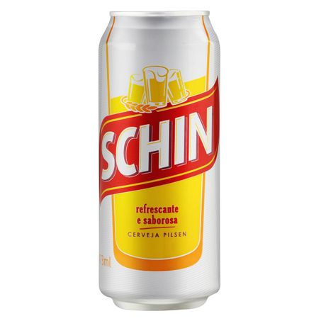 CERVEJA PILSEN SCHIN LATÃO